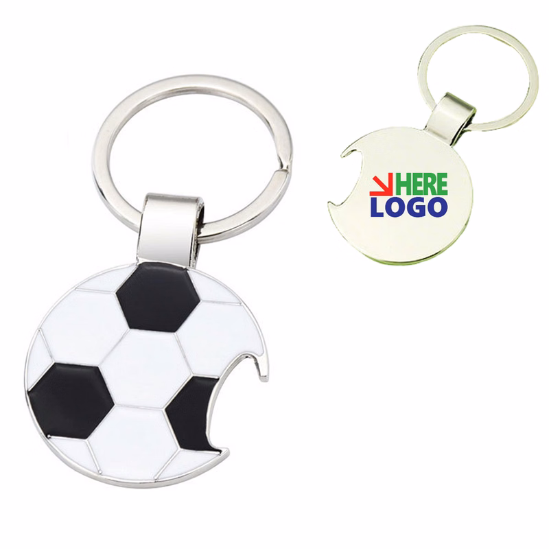 Soccer  Bottle Opener Keychain