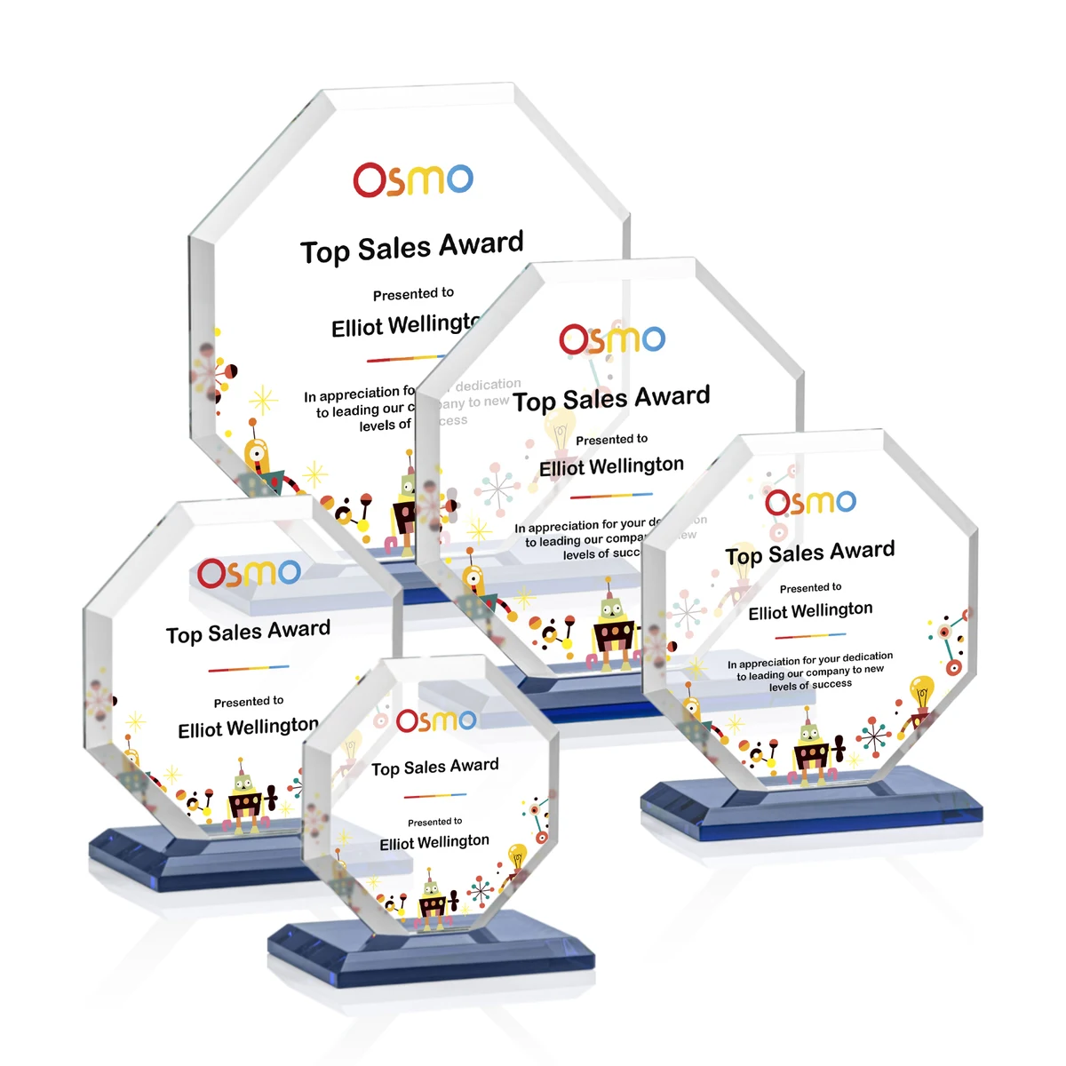 Leyland VividPrint™ Award - Blue 1