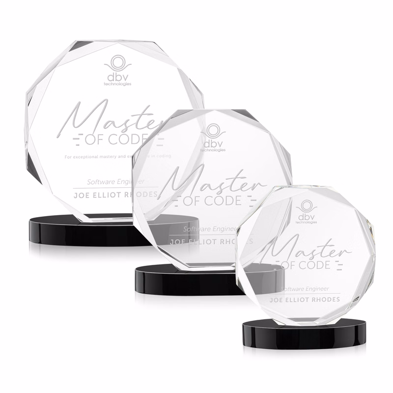 Acadian Award on Alberton Base - Black