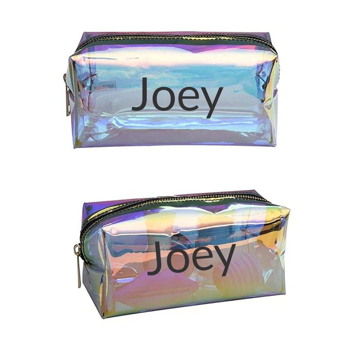 Hologram Waterproof Cosmetic Zipper Bag 1