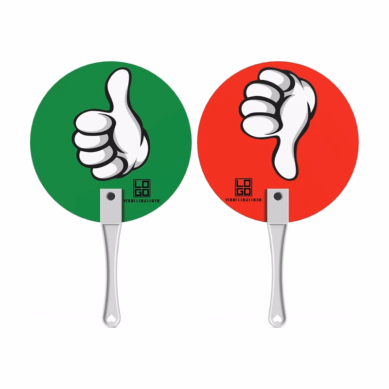 Plastic Round Handheld Fan