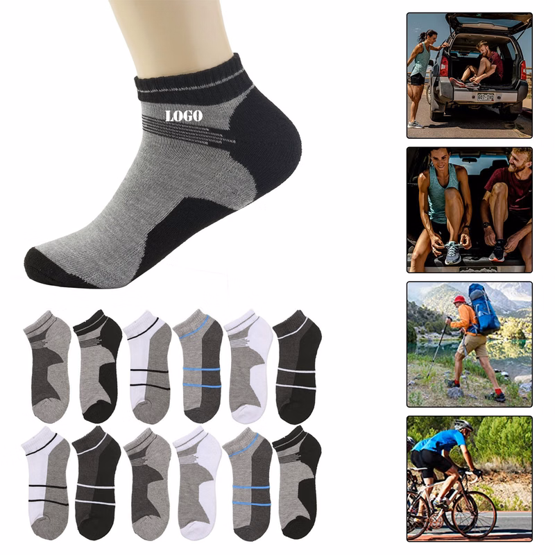 Men's Multi Pack MeshNo Show Socks