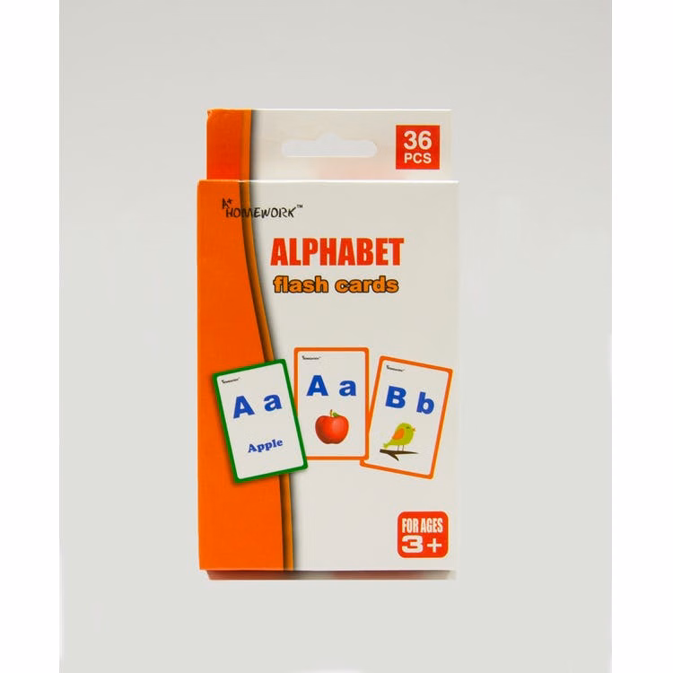 Alphabet Flashcards - 36 Count Double Sided