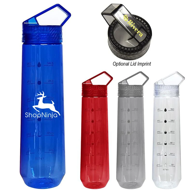 32 Oz. Tritan Hydro Time Marked Bottle 1