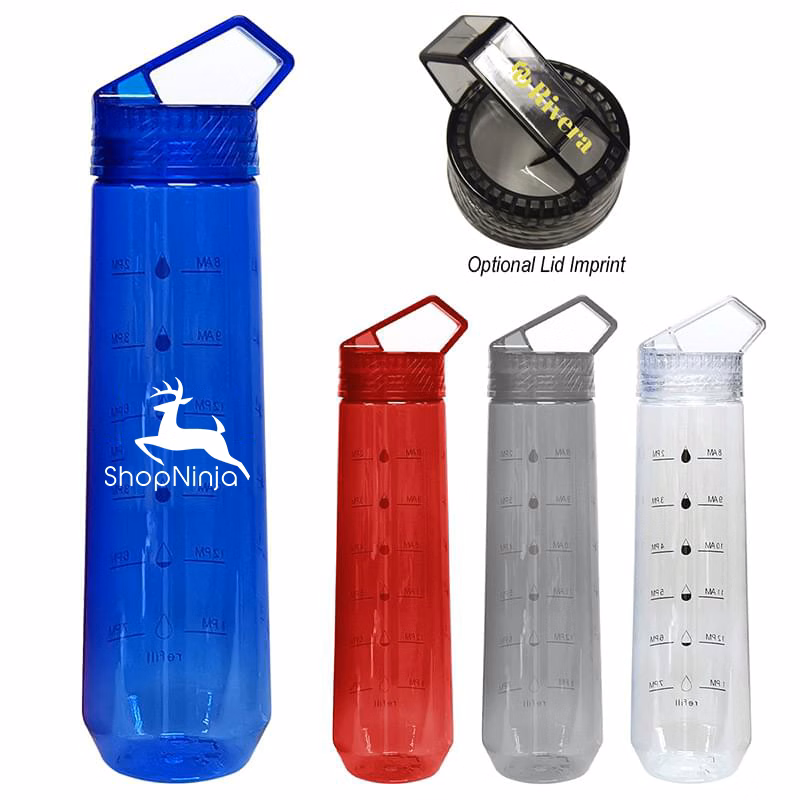 32 Oz. Tritan Hydro Time Marked Bottle