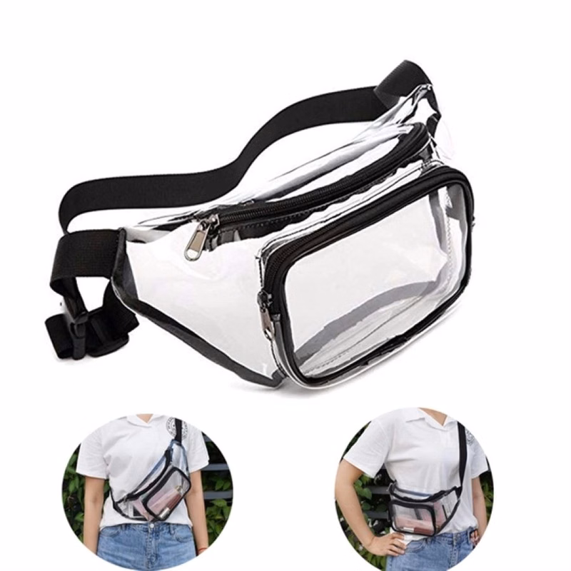 PVC And Clear Fanny Pack