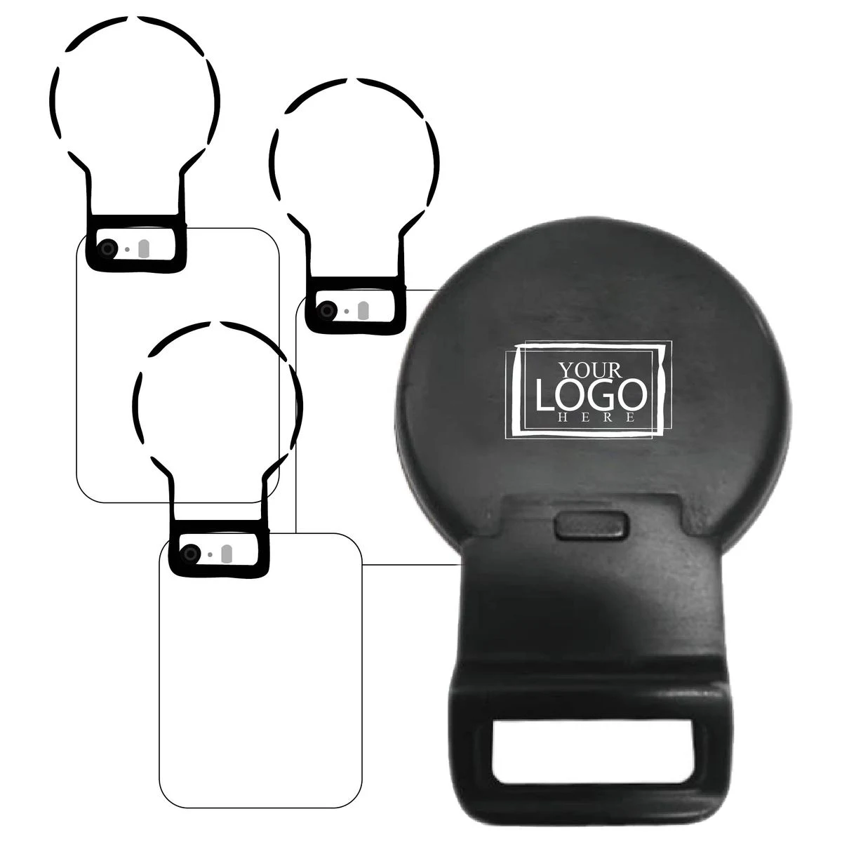 Selfie Flashlight with Mirror 1