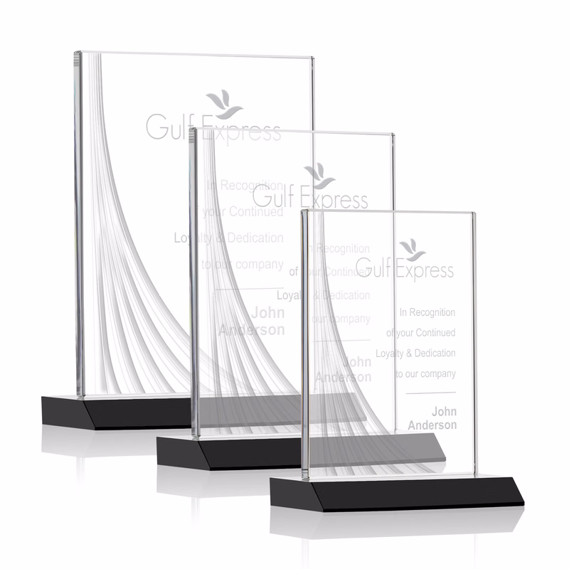 Leighton Liquid Crystal™  Award - Black