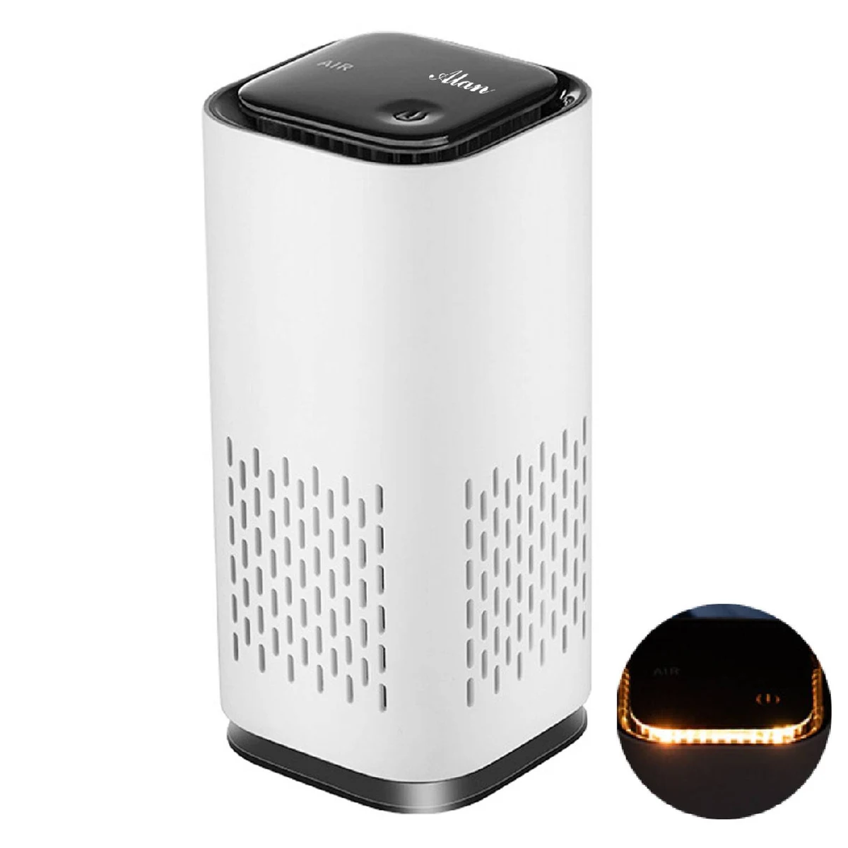 Portable And ABS Material Mini Low Noise Air Purifier 1
