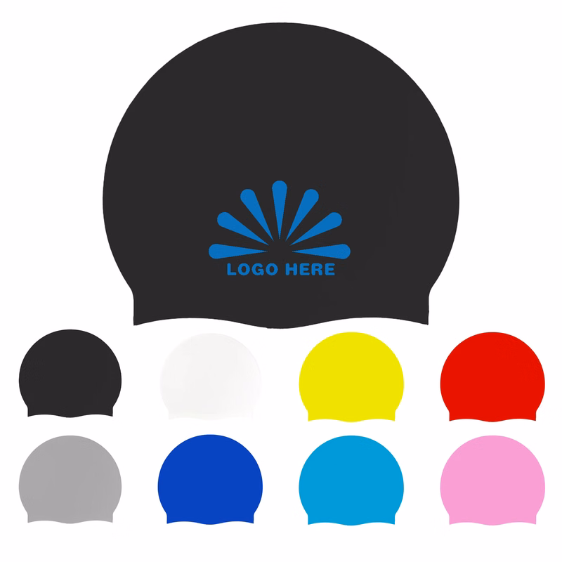 Silicone Waterproof Swimming Cap MOQ 20PCS
