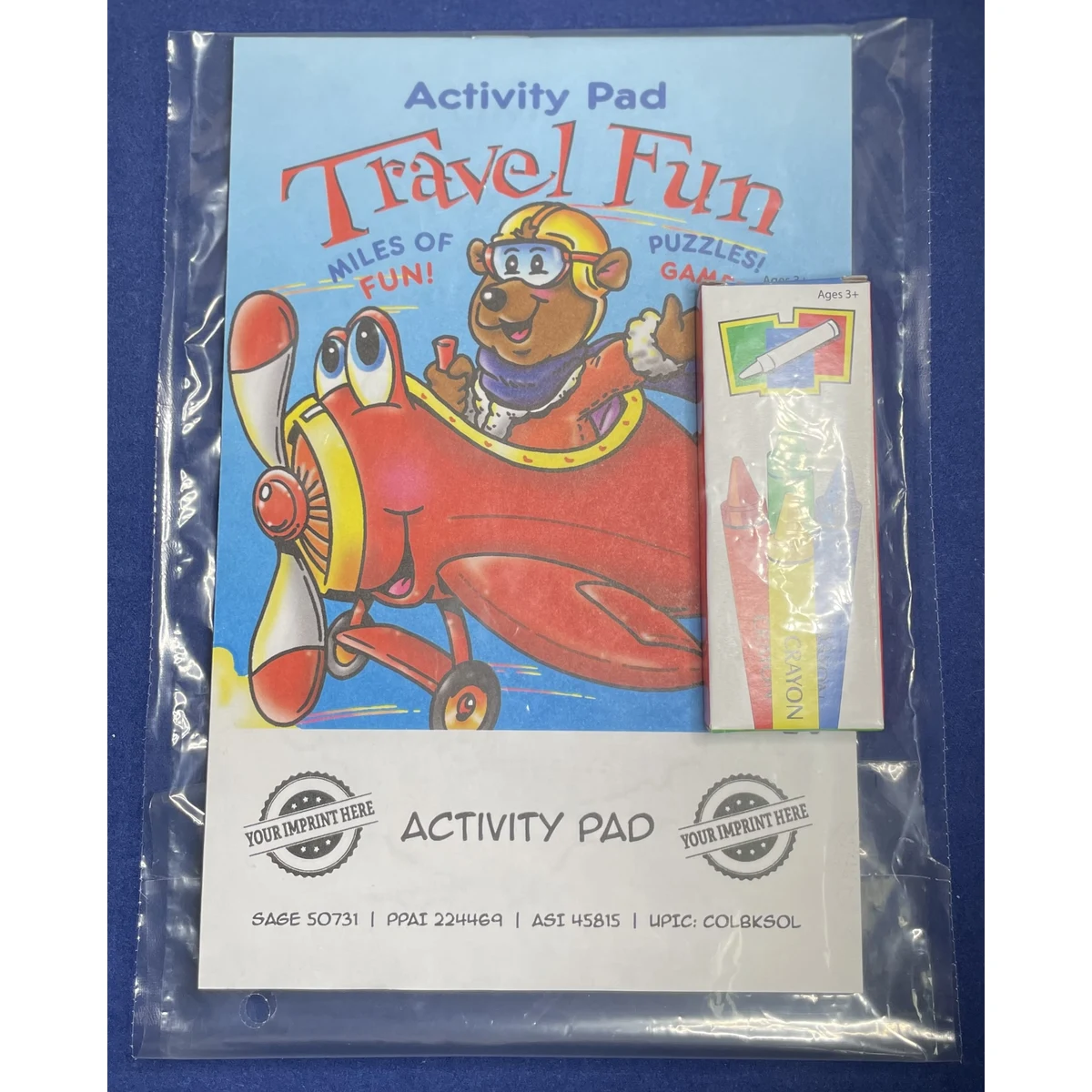 ACTIVITY PAD SET - Travel Fun! Activity Pad Fun Pack 1