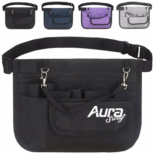 Custom Adjustable Waist Tool Organizer with Multiple Pockets — Hands-Free Accessory