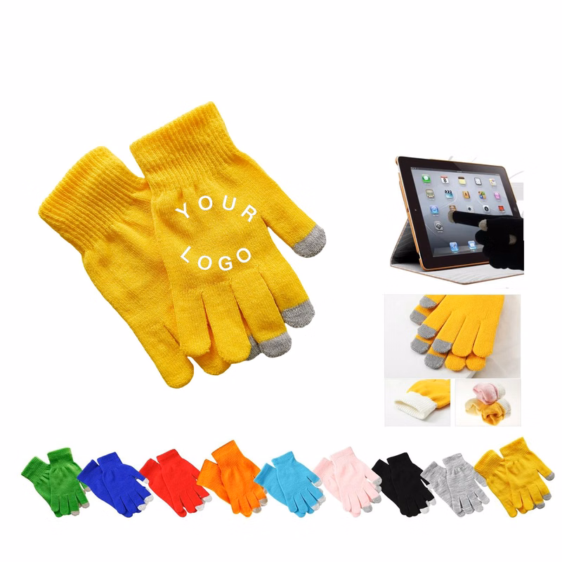 Knitted Gloves for Winter Phone Use