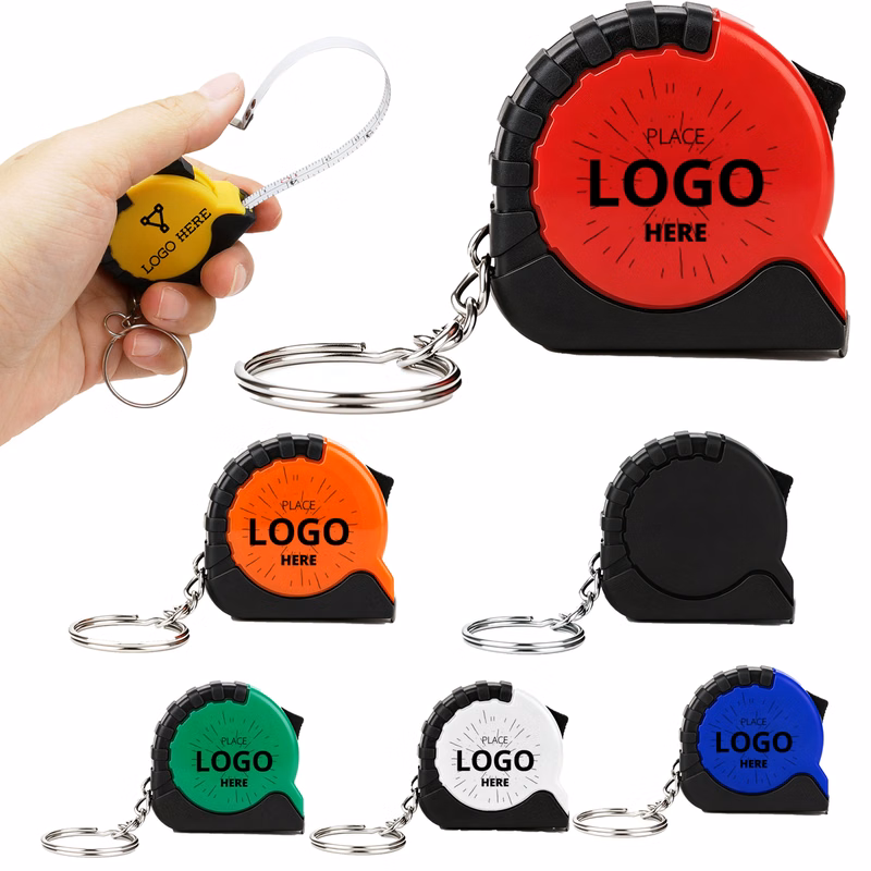 1m/3ft Portable Mini Tape Measure Keychain