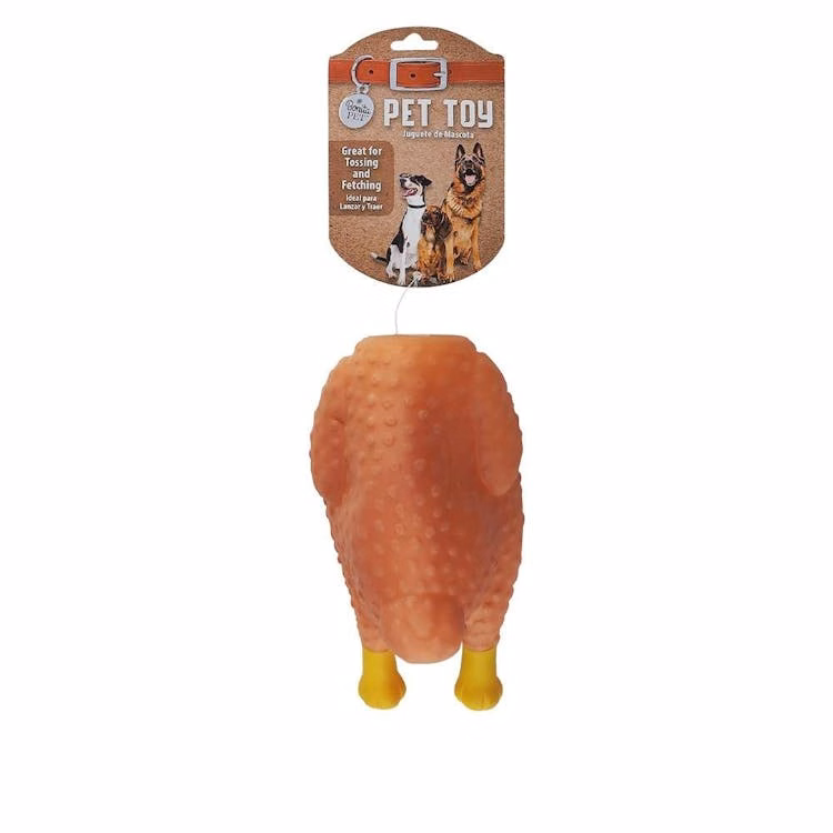 Pet Toy Chew Squeaky Fried Chicken