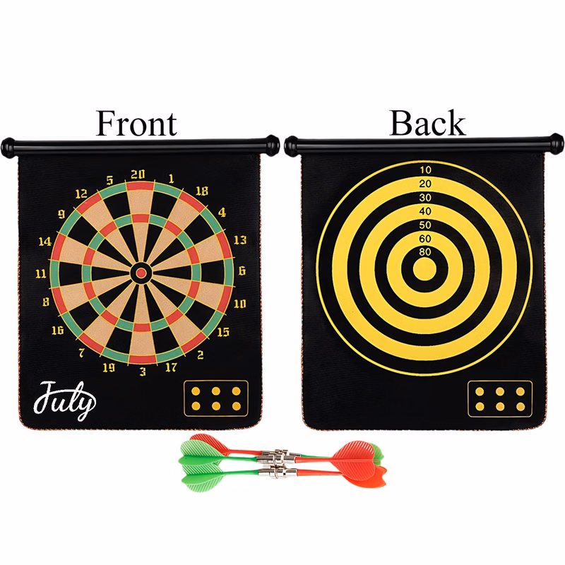 17" Magnetic Dart Board Set