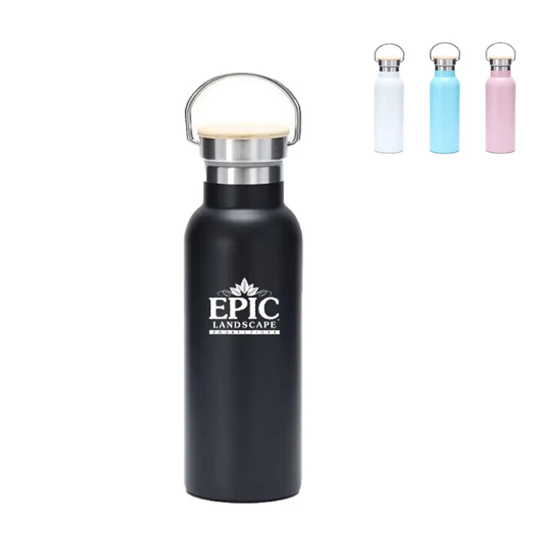 17 Oz Stainless Steel Water Water Bottle With Handle 1