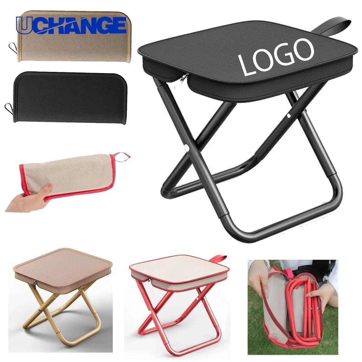 Foldable Indoor and Outdoor Stool 1