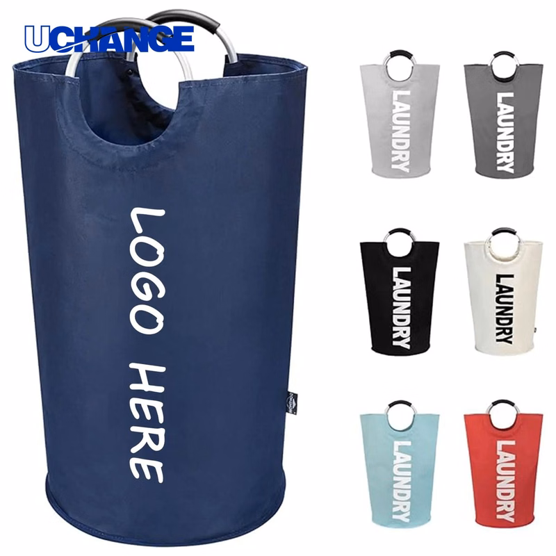 90L Collapsible Laundry Basket Waterproof Clothes Storage