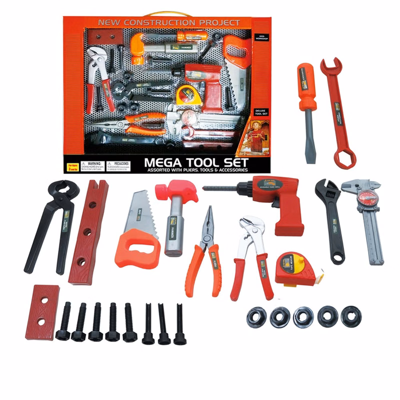 Play Tools Sets - 26 Pieces