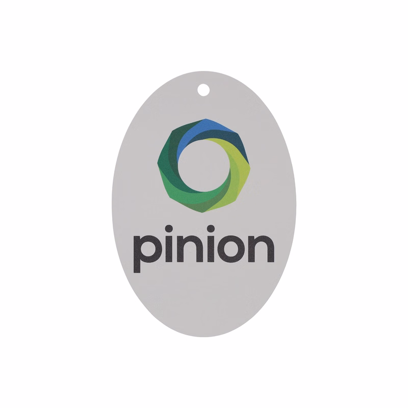 Promo Tag Card Stock 24 pt 16 - 25 sq in White (Stock Shape #) Digital Print