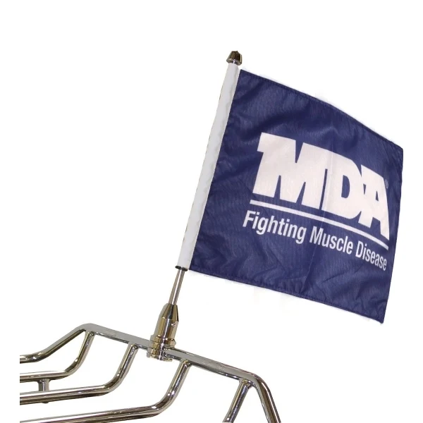 Motorcycle Flag, 6" x 9", 2 sided with pole sleeve 1