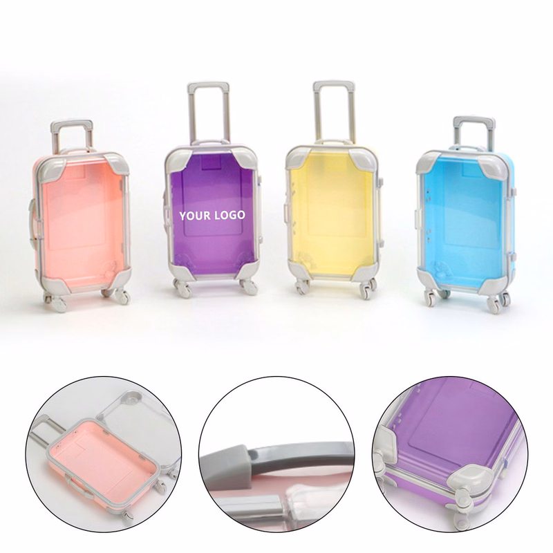Mini Plastic Suitcase Luggage