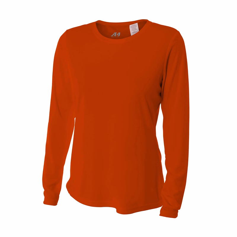 A4 Long Sleeve Cooling Performance Crew