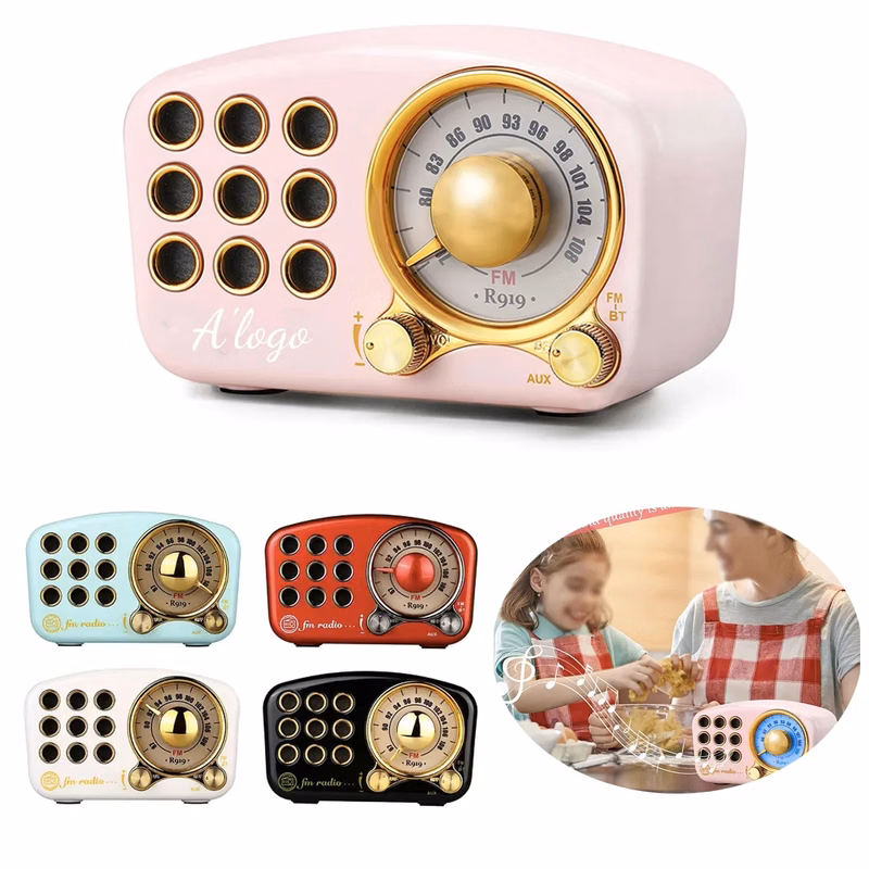 Multifunctional Retro Bluetooth Speaker