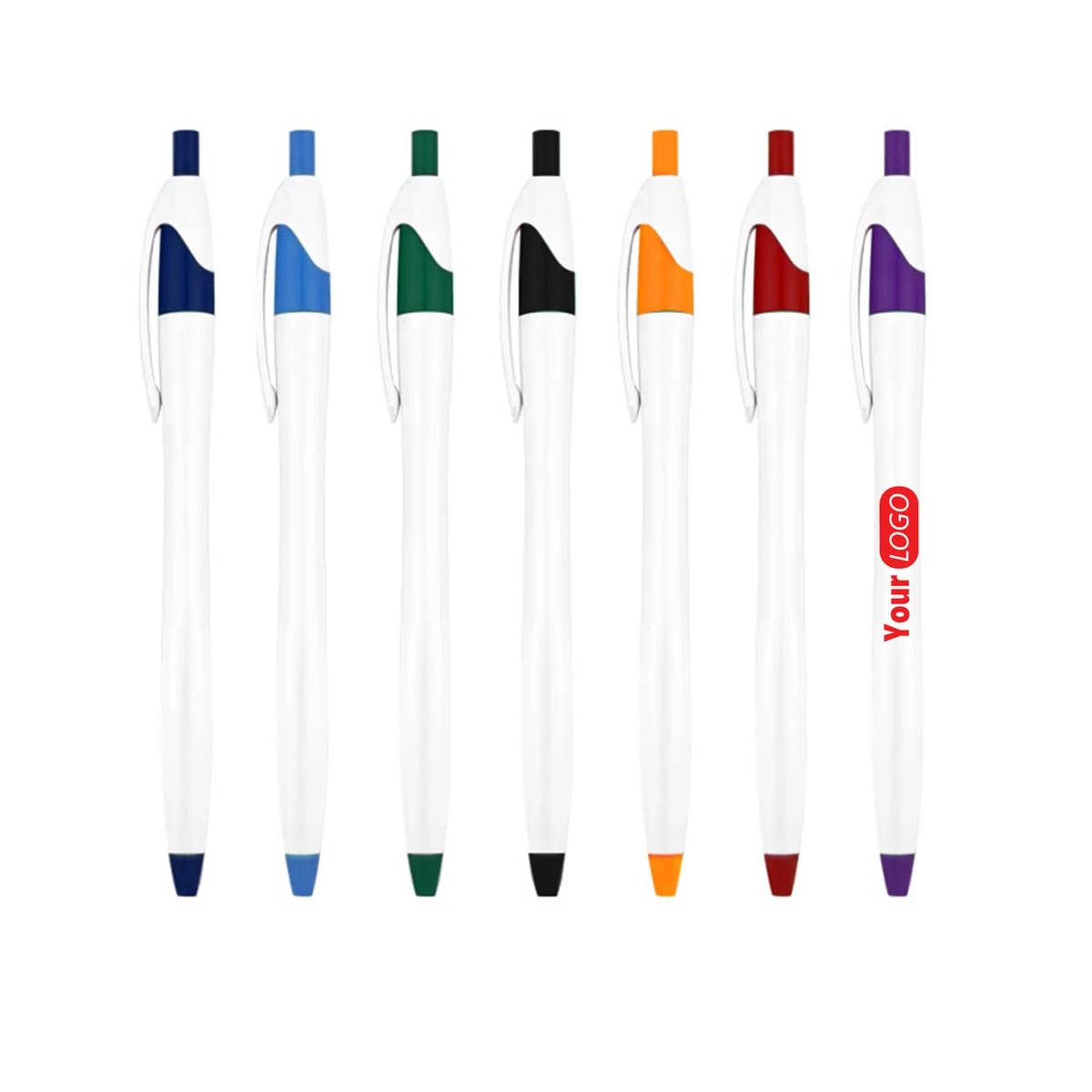 Push-Button Fine-Tipped Quick-Drying Ballpoint Pen 1