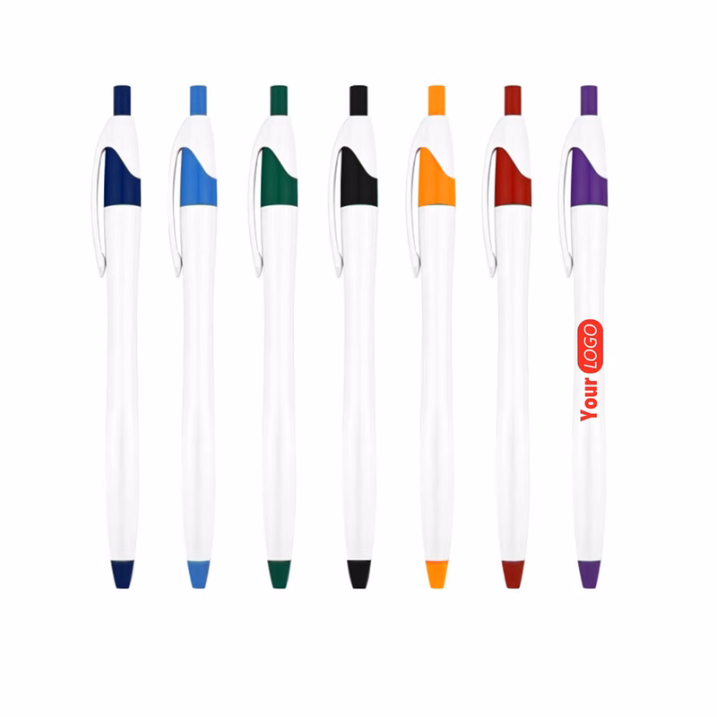 Push-Button Fine-Tipped Quick-Drying Ballpoint Pen