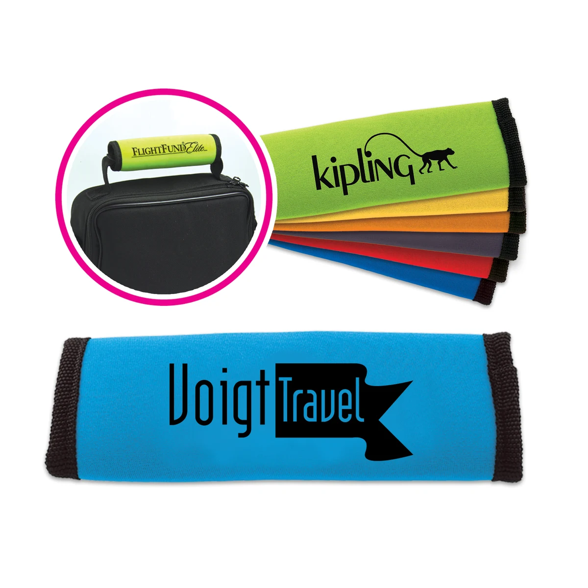 Grip-It Luggage Identifier Handle 1