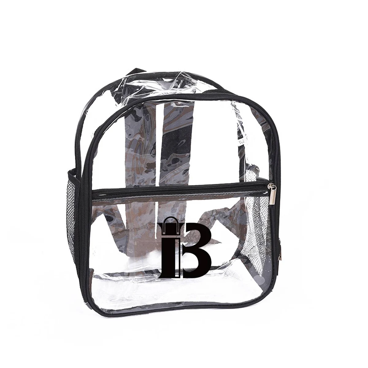 Large Capacity Waterproof Travel PVC Transparent Backpack 1