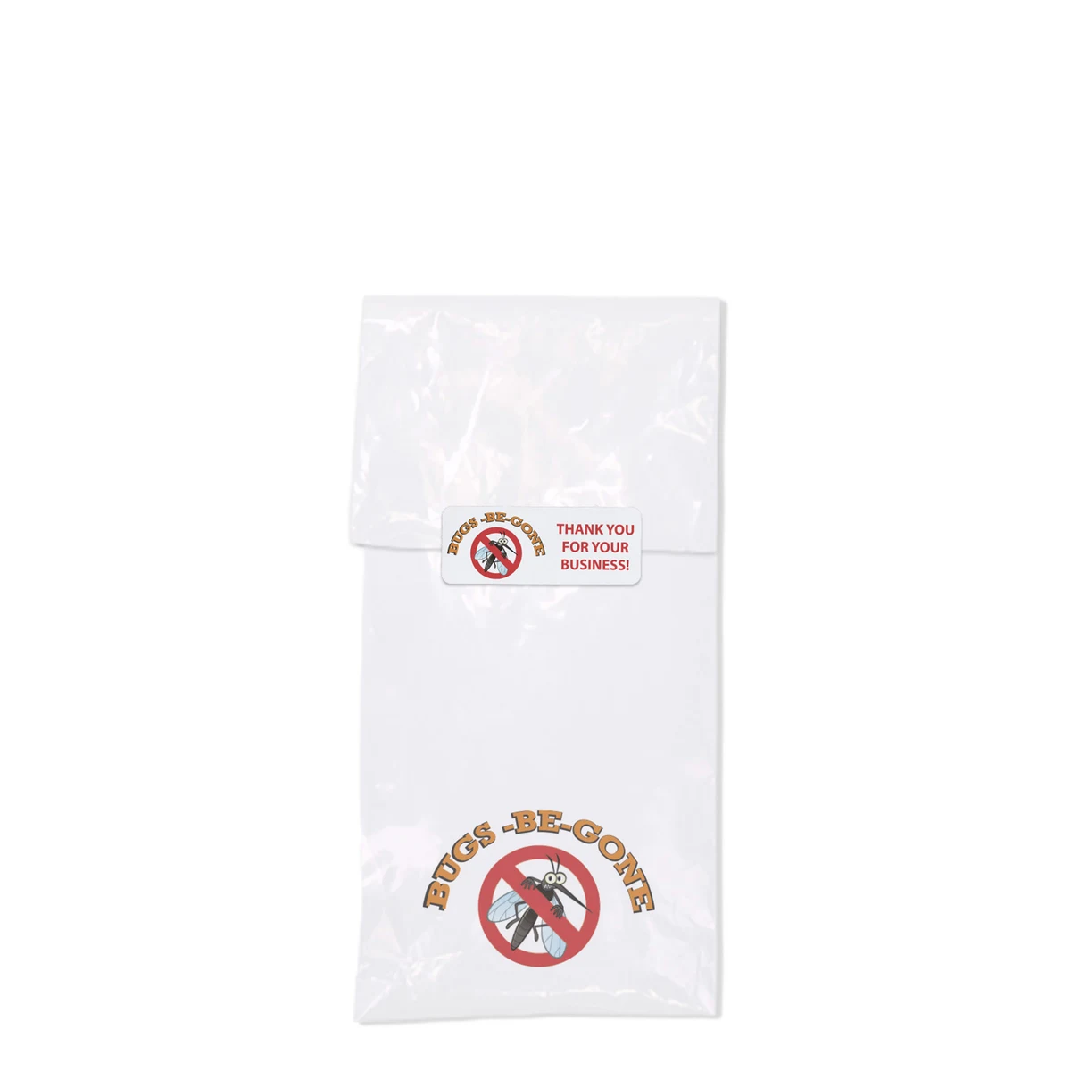 5W x 13H Digital Full-Color Open-End Bag 1