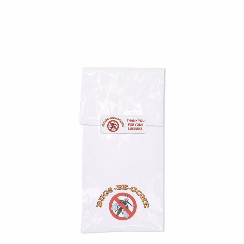 5W x 13H Digital Full-Color Open-End Bag