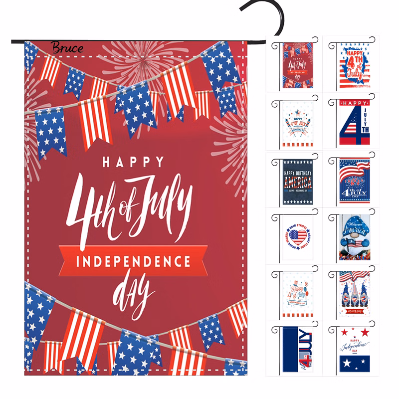 American Independence Day Garden Flag