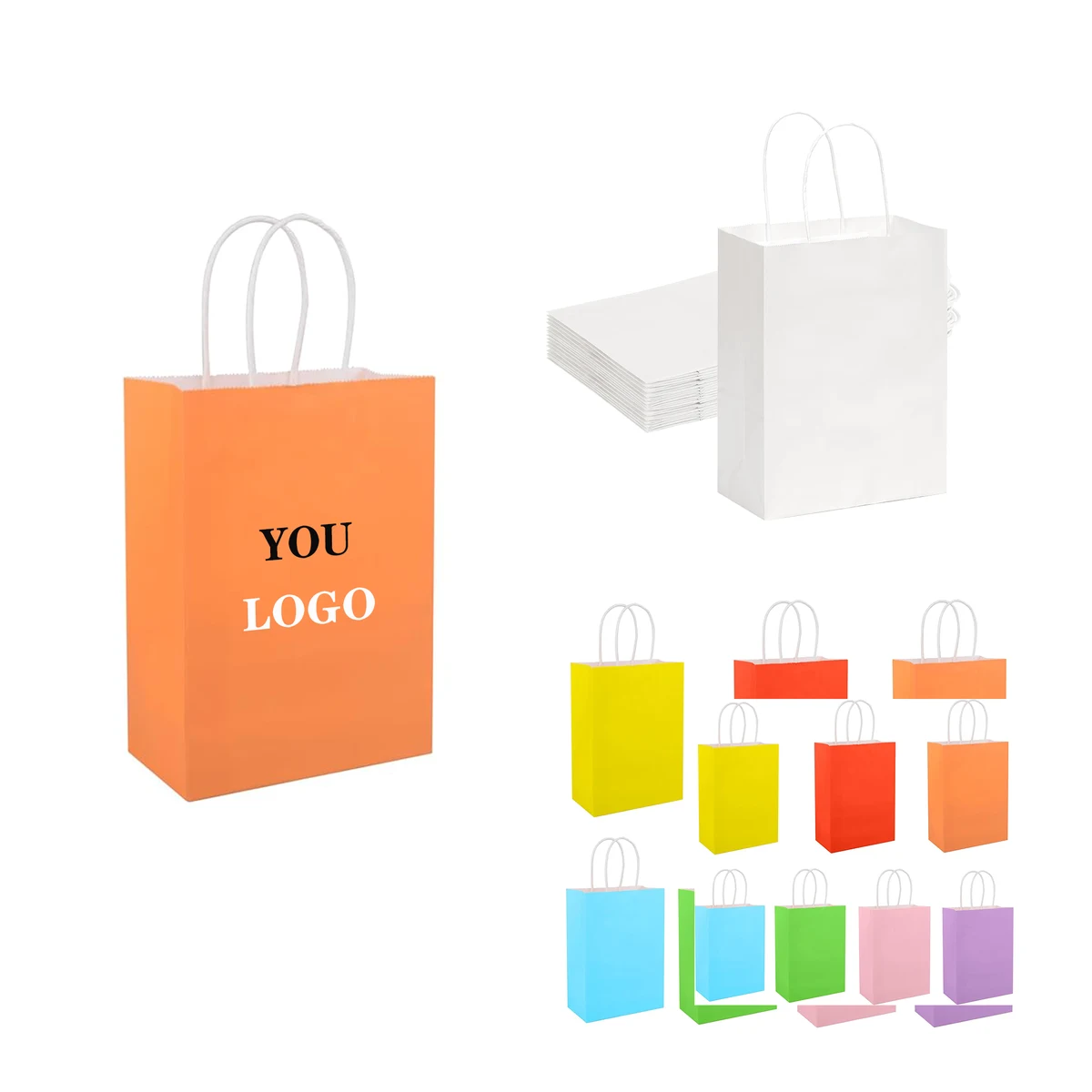 5.9" x 8.3" Full-color Paper Gift Bag 1