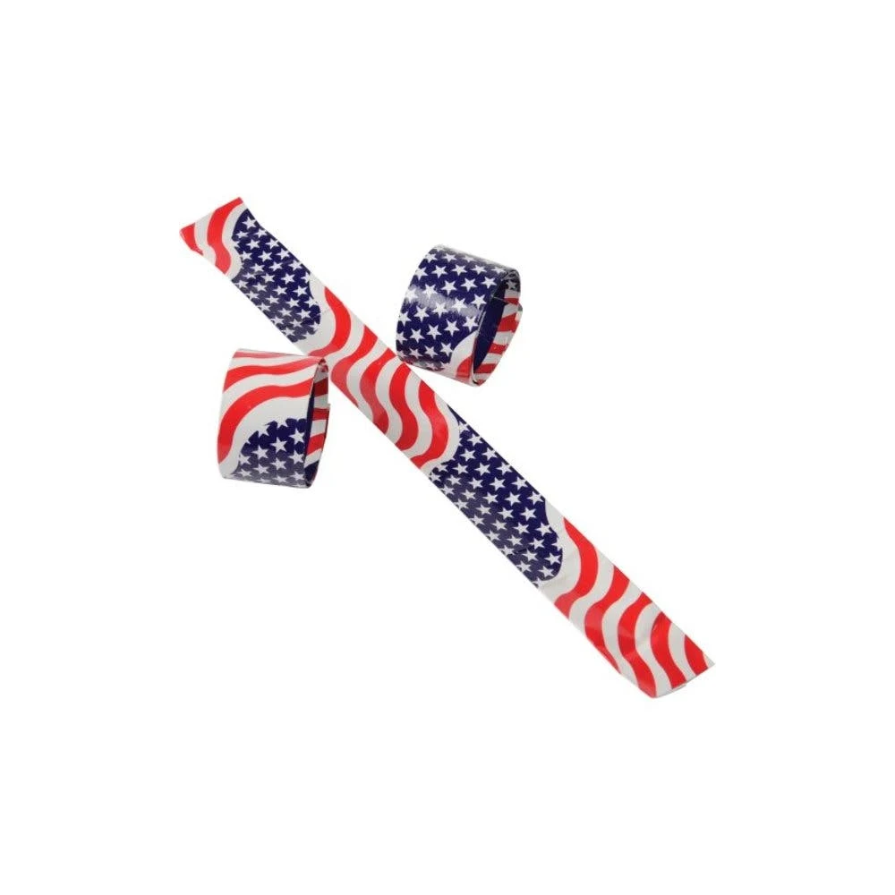 American Flag Slap Bracelets 1