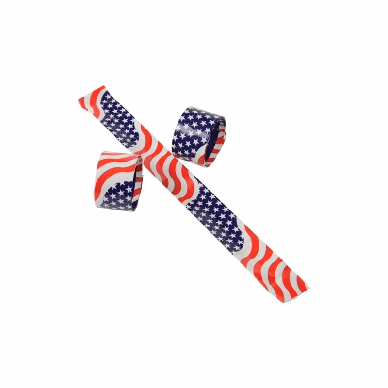 American Flag Slap Bracelets