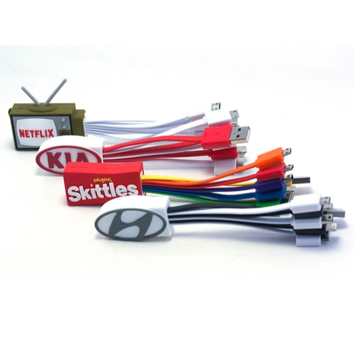 Custom USB Cable 2D/3D soft pvc charging cable 1