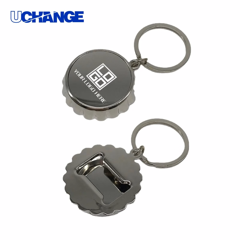 Bottle Cap Opener Keychain