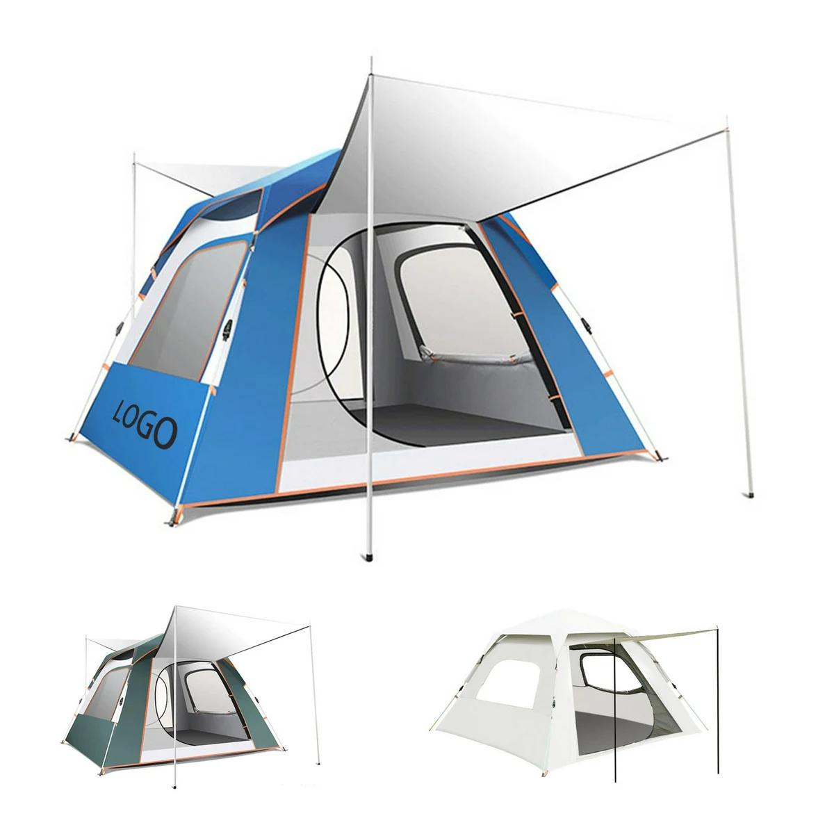 4 People Automatic Outdoor Camping Tent 1
