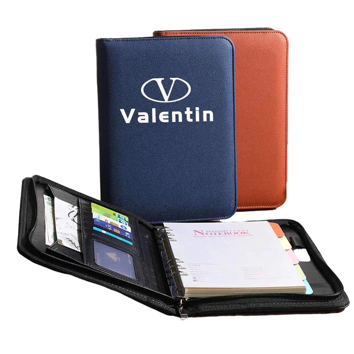 Zippered Letter Size Business Case/Padfolio 1