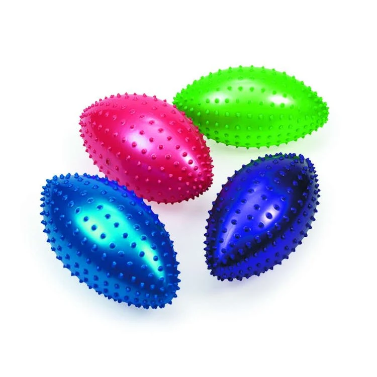 Vinyl Spike Footballs 10" - Assorted 1