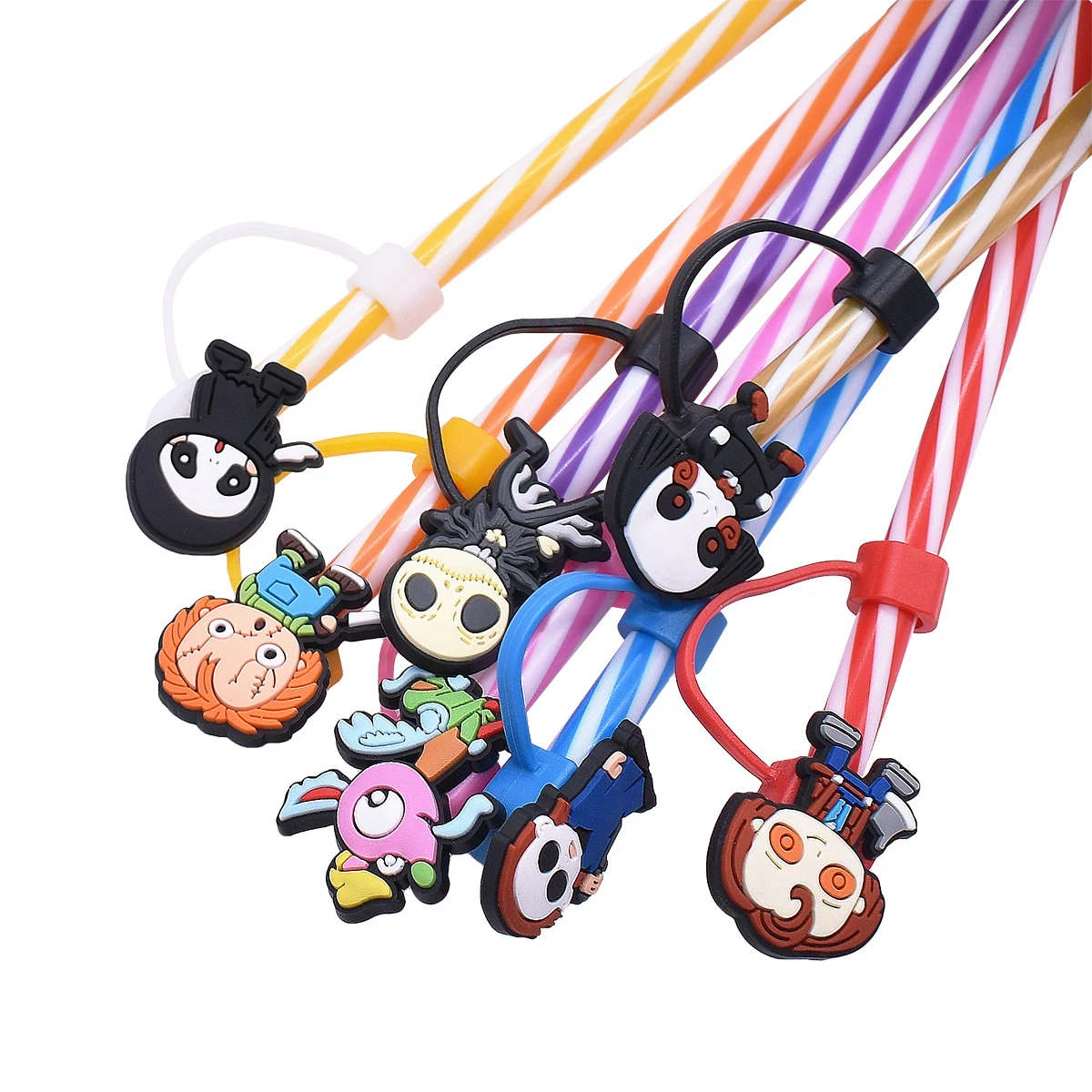 Cute Halloween Straw Toppers – 10mm Fit 1