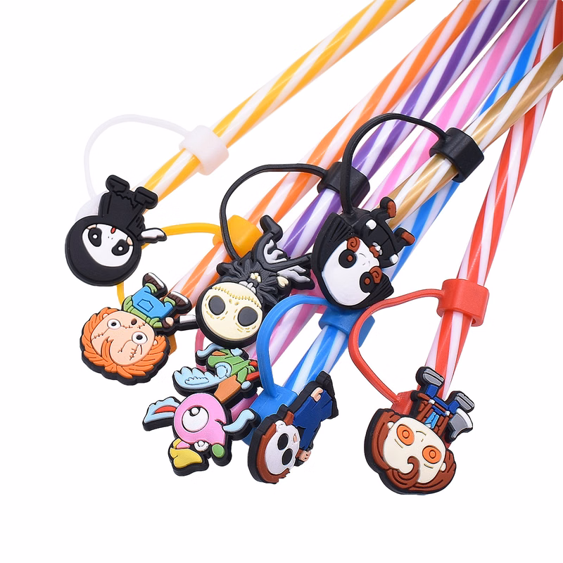 Cute Halloween Straw Toppers – 10mm Fit
