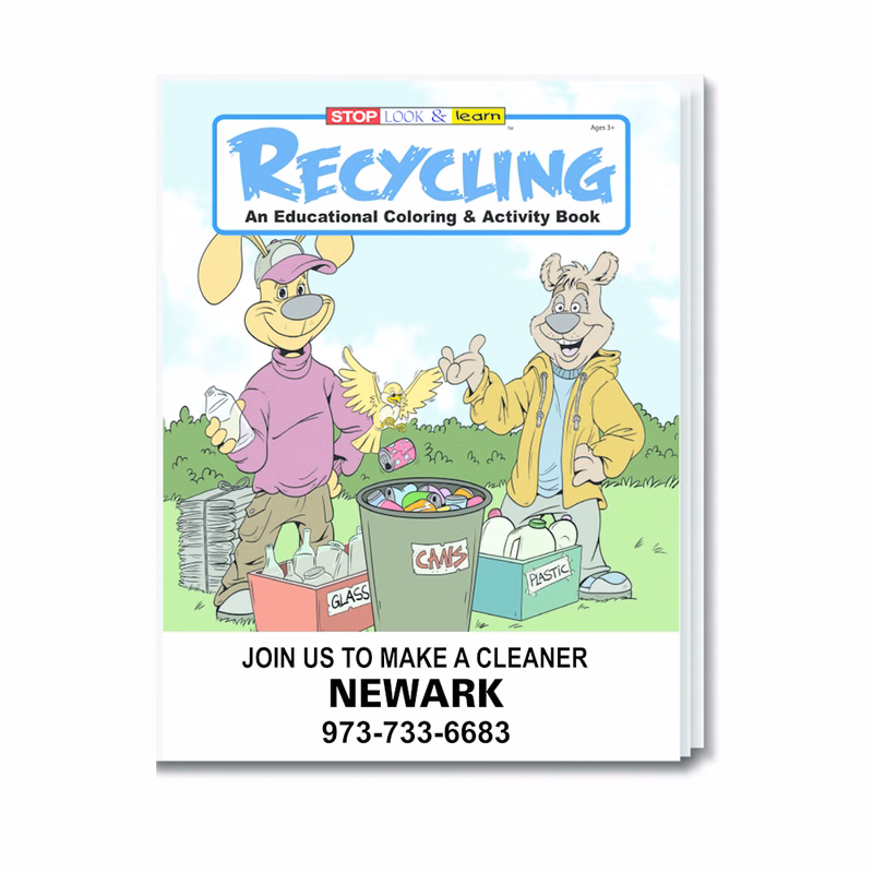 Recycling Coloring Book