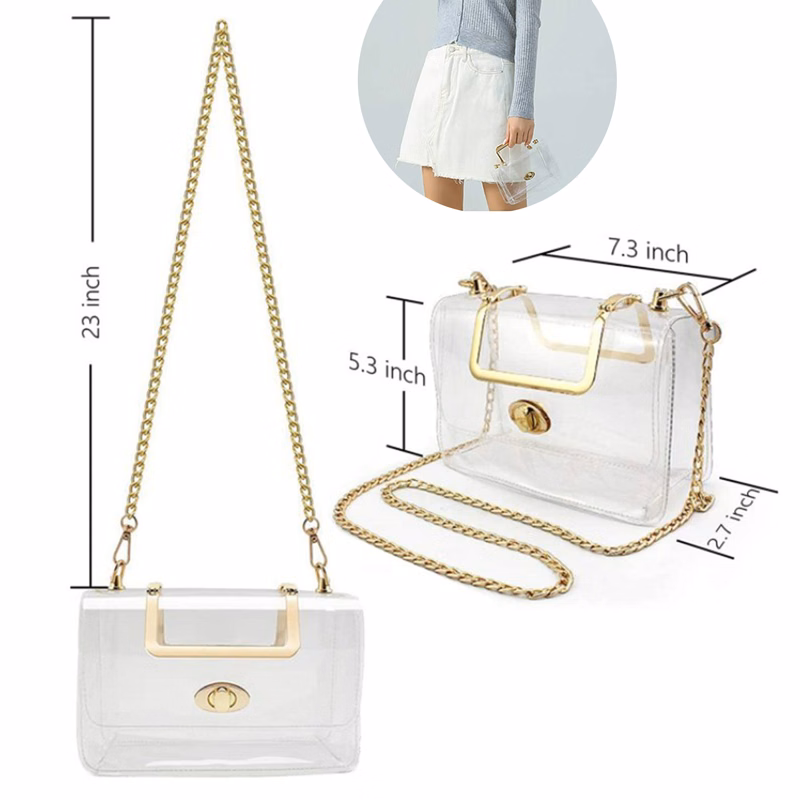 Transparent Clutch Clear Purse