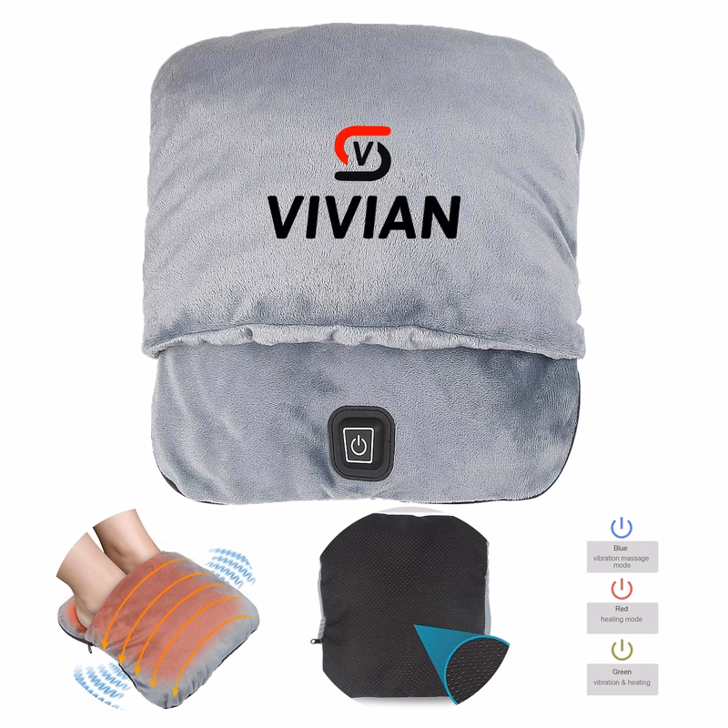 Electric Heated Foot Warmer With Heating Massage Function
