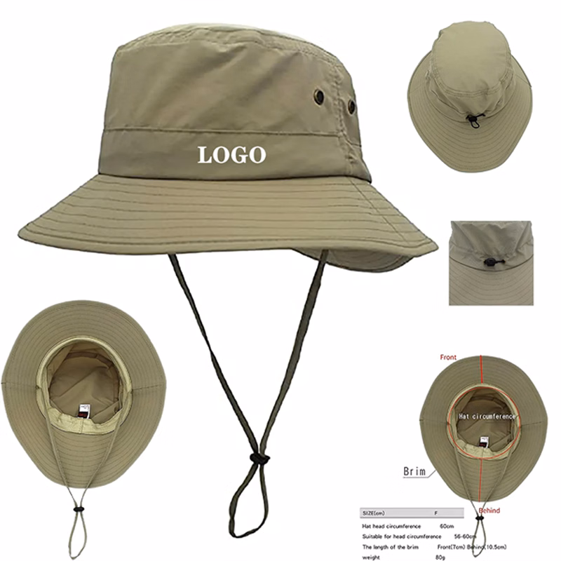Fisherman Bucket Hat With String Unisex